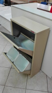Armadio metallico vers. ZINCOPLASTIFICATA mod. RACCOLA DIFFERENZIATA