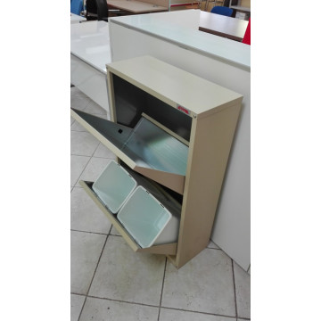 Armadio metallico vers. ZINCOPLASTIFICATA mod. RACCOLA DIFFERENZIATA