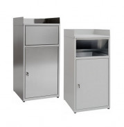 Armadio metallico vers. ZINCOPLASTIFICATO mod. SVUOTA VASSOI