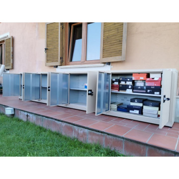 ARMADI ZINCATI DA GIARDINO