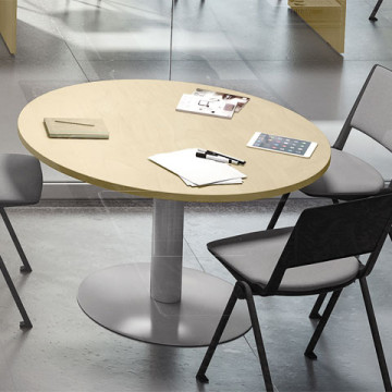 TAVOLO RIUNIONI TONDO mod. TREKO - Ø 100