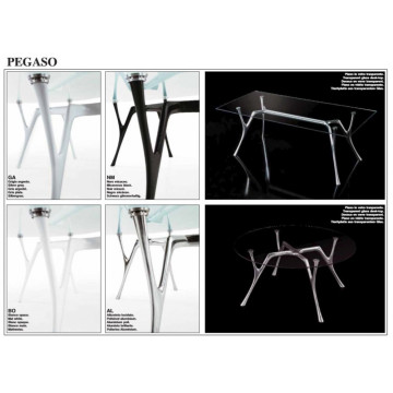 TAVOLO RIUNIONI RETTANGOLARE mod. PEGASO - L 200