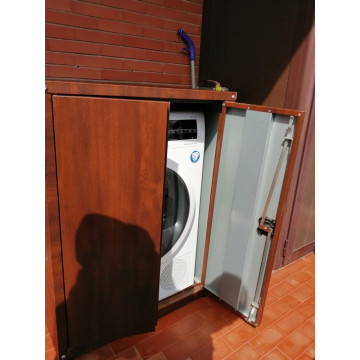 COPRILAVATRICE e ASCIUGATRICE in METALLO