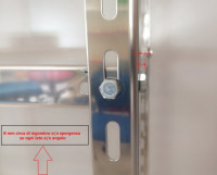 SCAFFALATURE A BULLONE SU MISURA IN ACCIAIO INOX