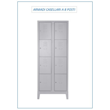 ARMADI PORTA OGGETTI o PORTA BORSE vers. 4 / 8 / 12 vani