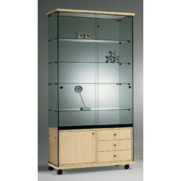 Vetrina mod. EASY con mobile legno - E6BCASS