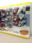 Scaffalatura metallica Self Service per ganci blister