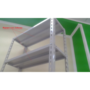 SCAFFALI A BULLONE GRIGIO CHIARO