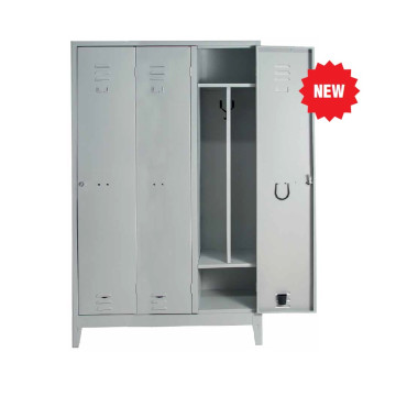 ARMADIO SPOGLIATOIO vers. SPORCO/PULITO a 3 POSTI - Prof. 50