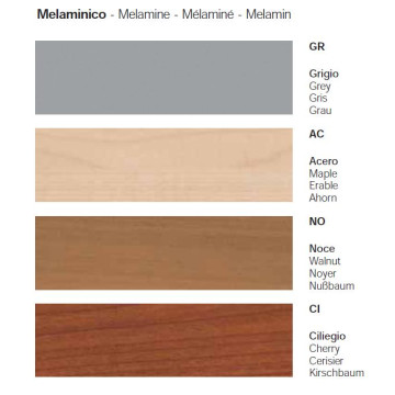 Scrivania MR JOB gamba metallica a cavalletto - BON