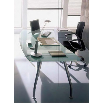 Scrivania direzionale NEXT con piano in vetro - BON