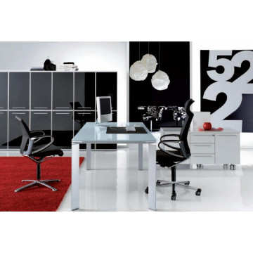 Scrivania Presidenziale VERTIGO piano vetro - DV