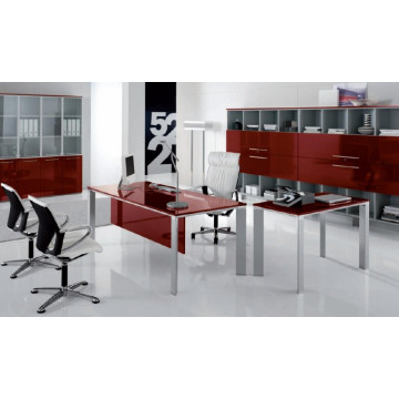 Scrivania Presidenziale VERTIGO piano laminato lucido - DV