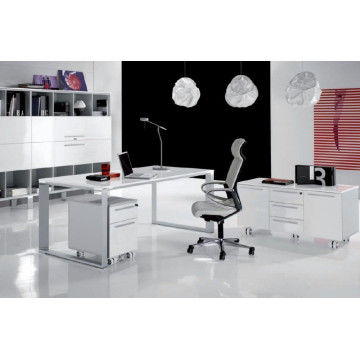 Scrivania Presidenziale VERTIGO piano laminato lucido - DV