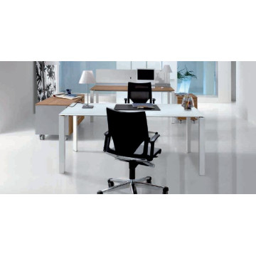 Scrivania Presidenziale ENTITY piano in vetro - DV