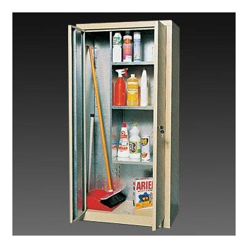 Armadi metallici per esterni ZINCATI PLASTIFICATI mod PORTA SCOPE