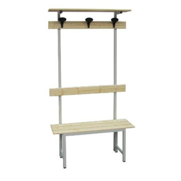 Panca spogliatoio con alzata