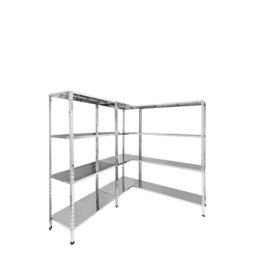 SCAFFALATURE A BULLONE IN ACCIAIO INOX