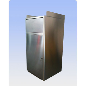 Pattumiera in acciaio inox 