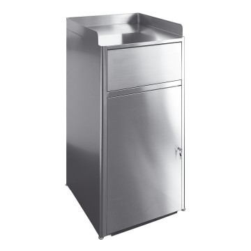 Pattumiera SVUOTA VASSOI in acciaio inox