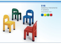 Sedioline in plastica