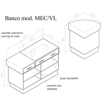 BANCO CASSA mod. MEC/VL