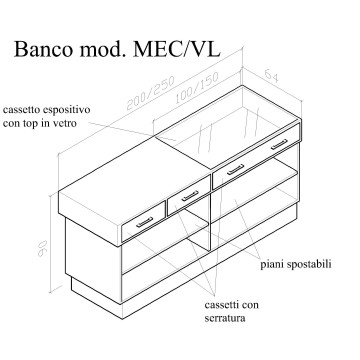 BANCO CASSA mod. MEC/VL