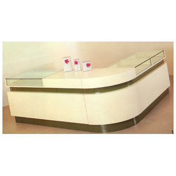 Banco cassa mod. LUX ad angolo