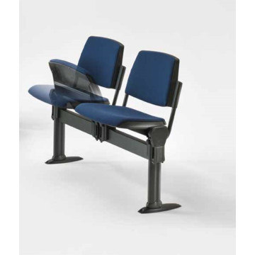 Panca d'attesa su barra con seduta ribaltabile mod. DOLLY