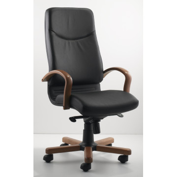 Poltrona presidenziale mod. PARIS WOOD - MS