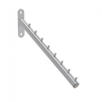 Crimagliera inclinata per parete.