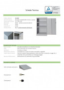 ARMADI METALLICI BASSI DA BALCONE  - L57