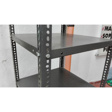 SCAFFALI A BULLONE ANTRACITE SCURO