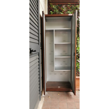 ARMADI DA BALCONE mod. ZINCOPLASTIFICATO versione PORTA SCOPE - H180