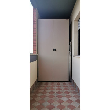 ARMADI DA BALCONE mod. ZINCOPLASTIFICATO versione TUTTO PIANI - H 200