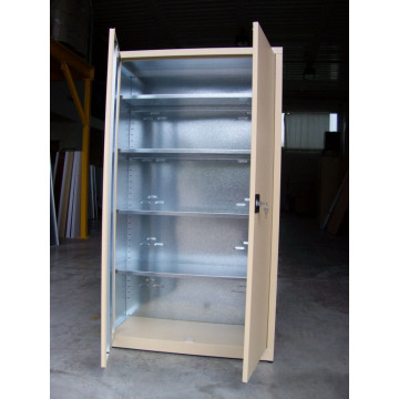 ARMADI DA BALCONE mod. ZINCOPLASTIFICATO versione TUTTO PIANI - H 200