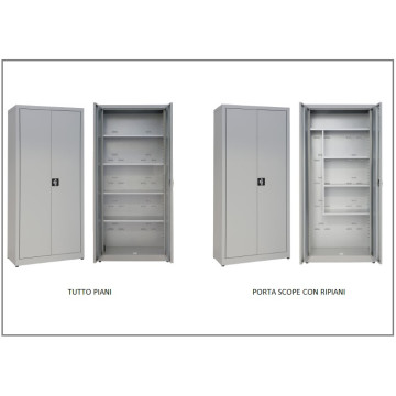 ARMADI METALLICI SU MISURA mod. ZINCOPLASTIFICATO ANTI-RUGGINE