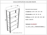 SCAFFALATURE A BULLONE IN ACCIAIO ZINCATO 2